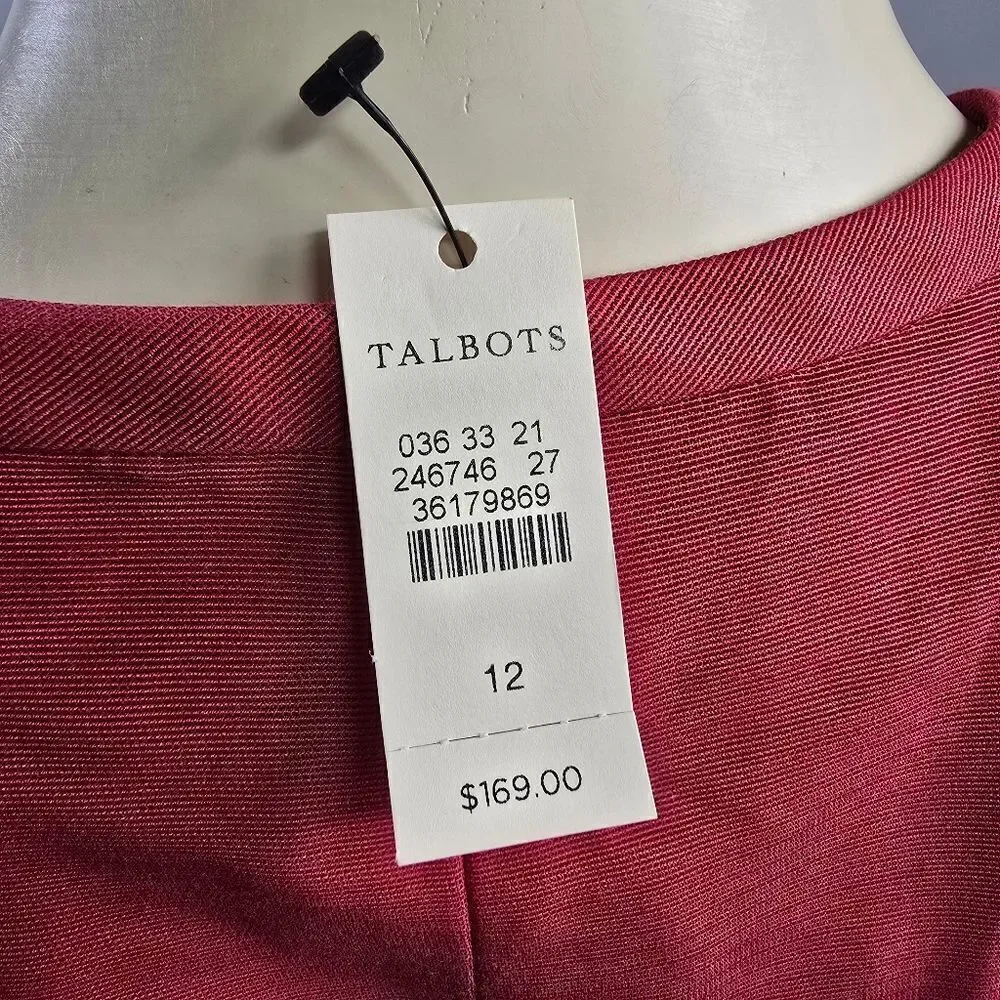 Talbots size 12 dress nwt R14 - Picture 6 of 6